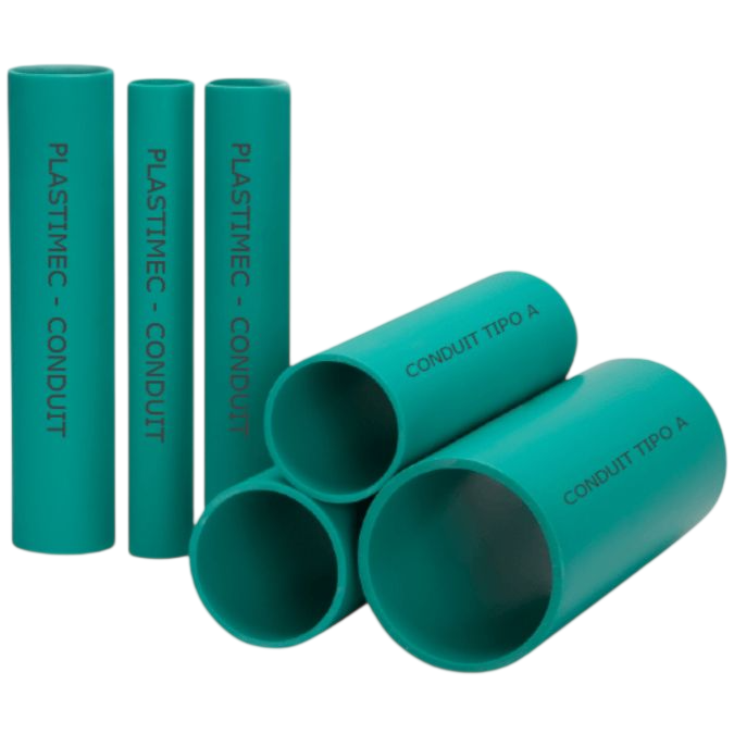 Tuberias conduit para uso eléctrico y telefónico